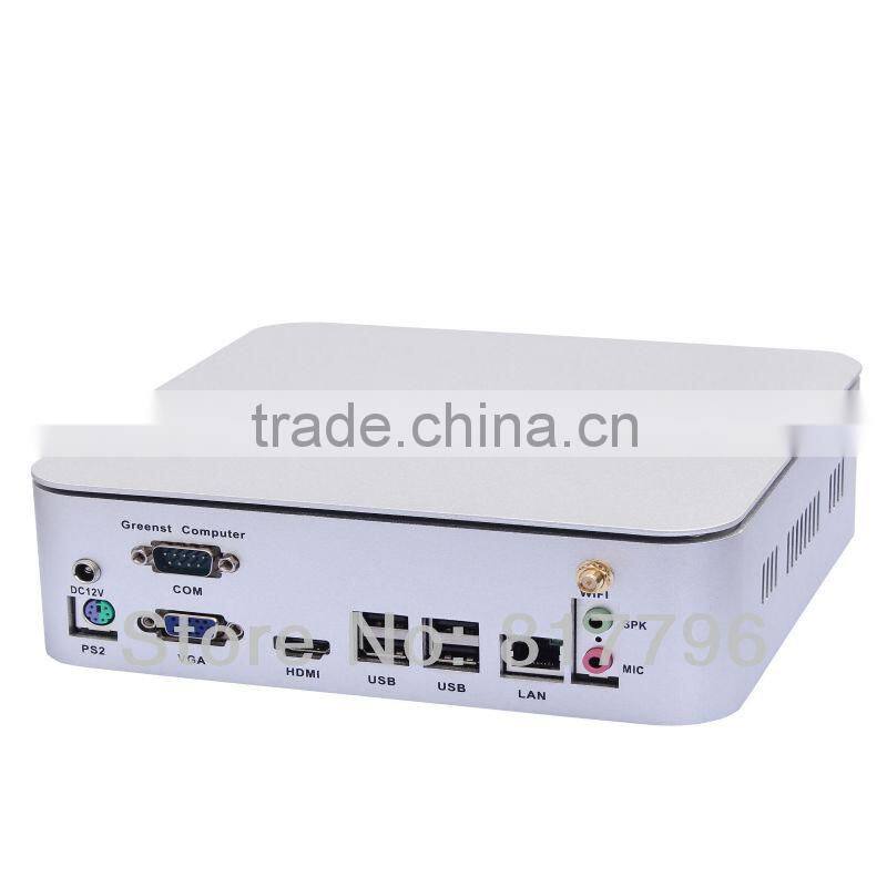 industrial itx case ,aluminium pc case mini pc terminal G1610 cpu dual core only 12V safe to your family !!