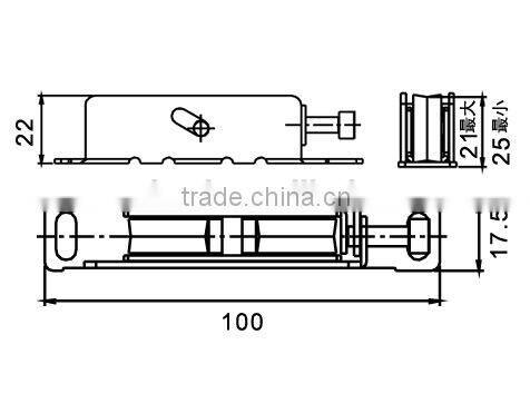 Adjustable Pulley For Sliding Door,Nylon wheel