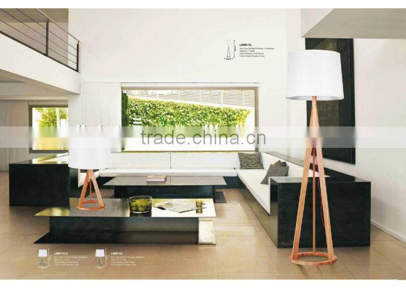 Stable floor light/wood table lamp LBMT-SLD/LBMT-LD/LBMD-LD