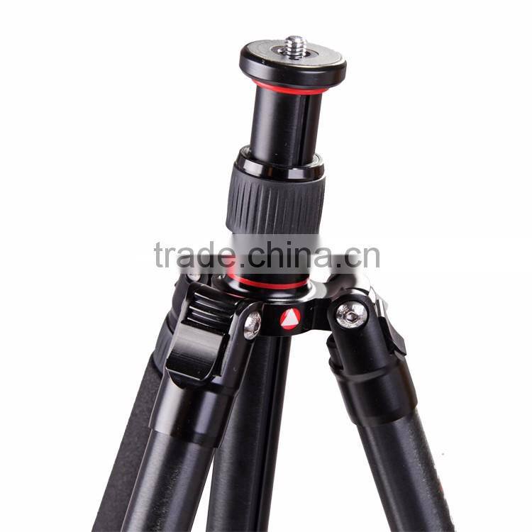 Aluminum colorful folding popular portable Tripod kit 5 Section with Ball Head Loading 10KG K009B+V00