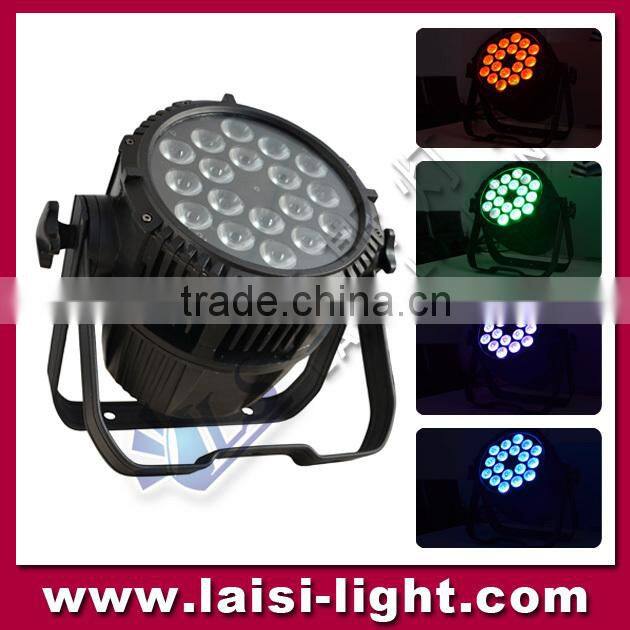 IP65 Led uv Light 12pcs*18W 6in1 led waterproof par light, Rgbwa+Uv led Par outdoor light