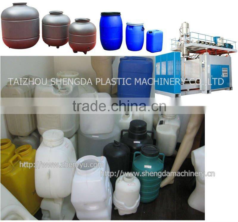 plastic drum tank jerrycan extrusion blow moulding machine