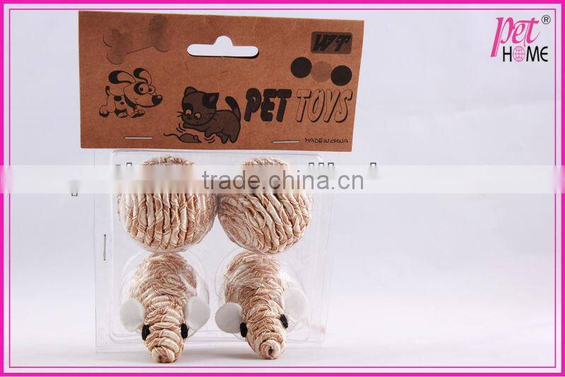 2013 band rope ball and mouse new cat toy