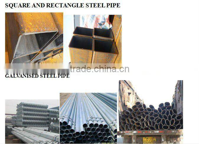 ERW square steel tube Q 195,Q235,Q345