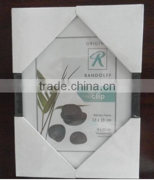 brushed black color aluminium photo frames 21x29.7cm with foam corner protected