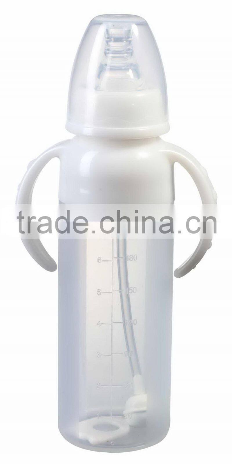 300ML standard neck silicone baby feeding bottle manufacturer