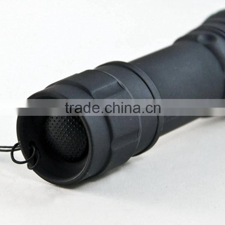 1W powerful led with 3AAA batteries Zoom flashlight