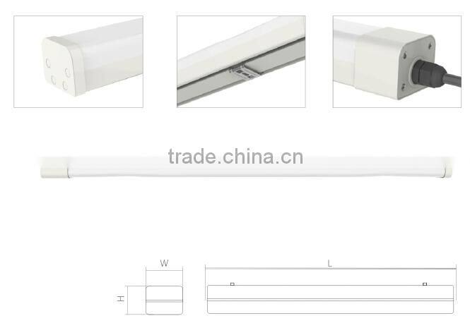 18W SMD LED Tube Light Fixture
