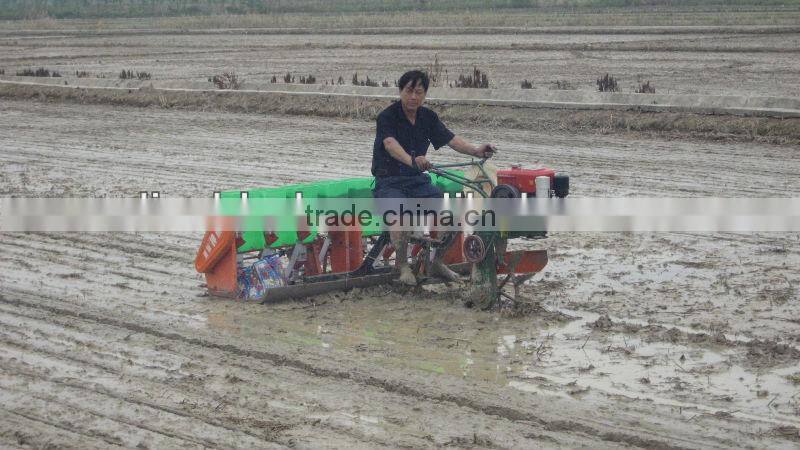 good machine paddy field rice seeder with engine