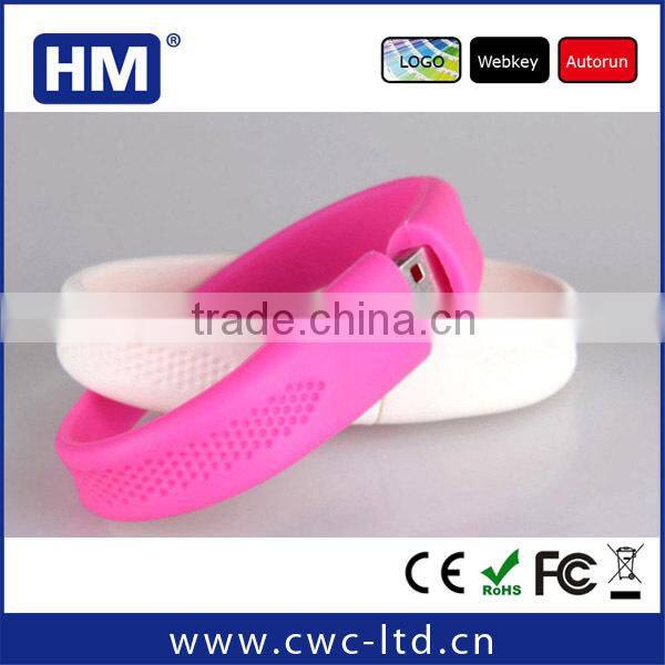 wholesale 2gb special colorful gift custom usb bracelet 1gb/2gb/4gb/8gb/16gb/32gb/64gb