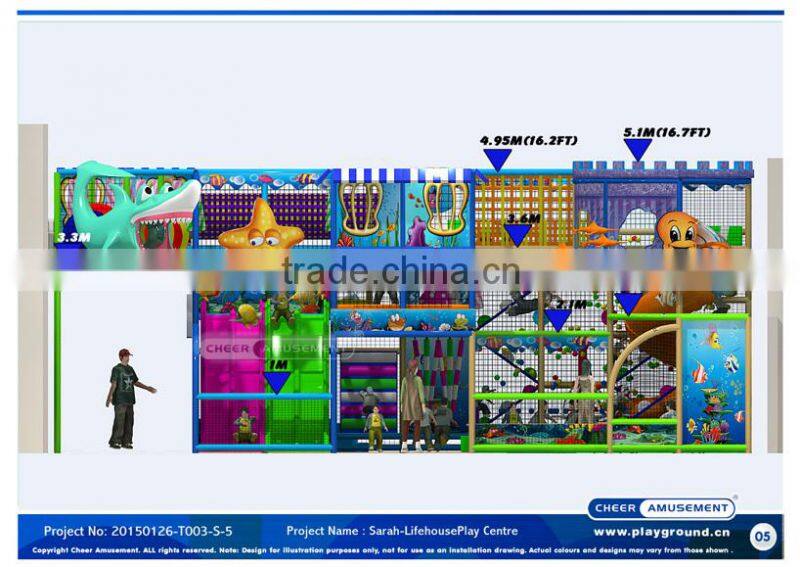 Cheer Amusement 20130304-004-C-1 Junior Themed soft play indoor playground equipment