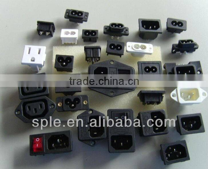 3 pin female AC Power socket