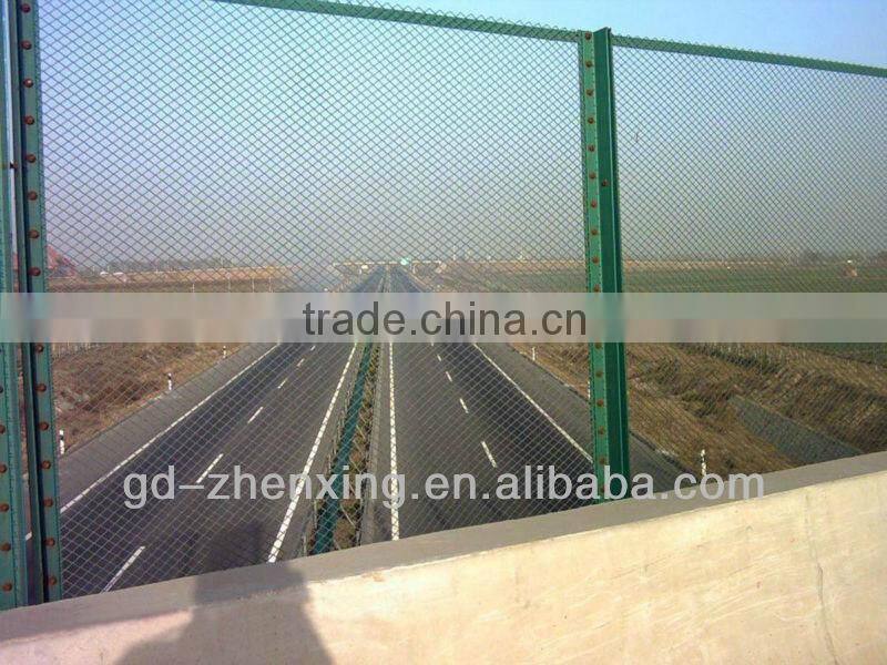 Expressway,High-way,Bridge Expanded Anti-glare Mesh Fence(factory in Guangzhou)