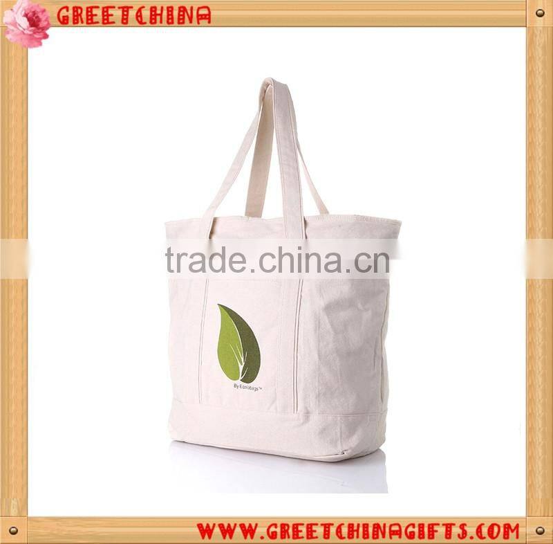 Cotton canvas Tote bag for carring groceries and shopping