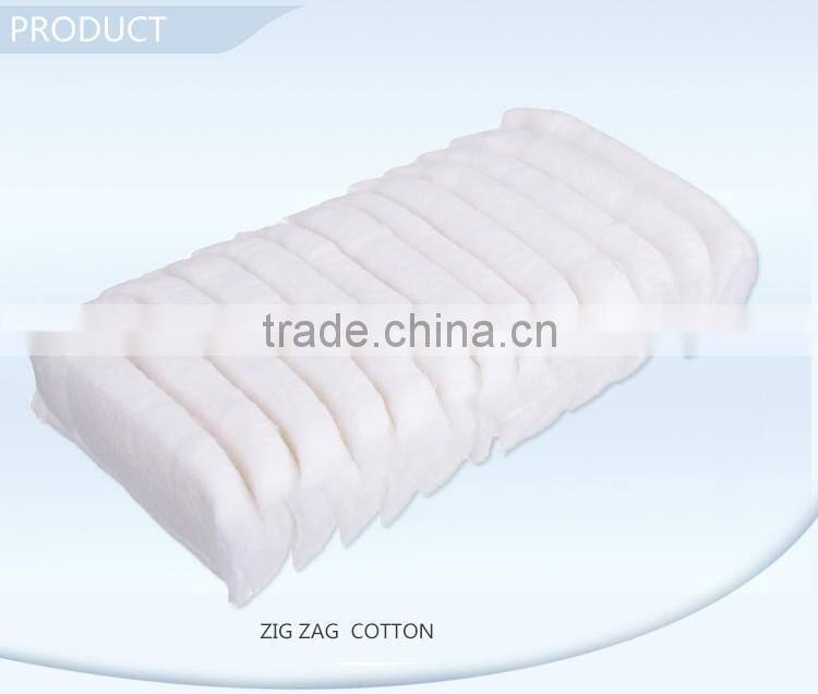 Low PriceProfessional Manufacturer roll cotton zag zig