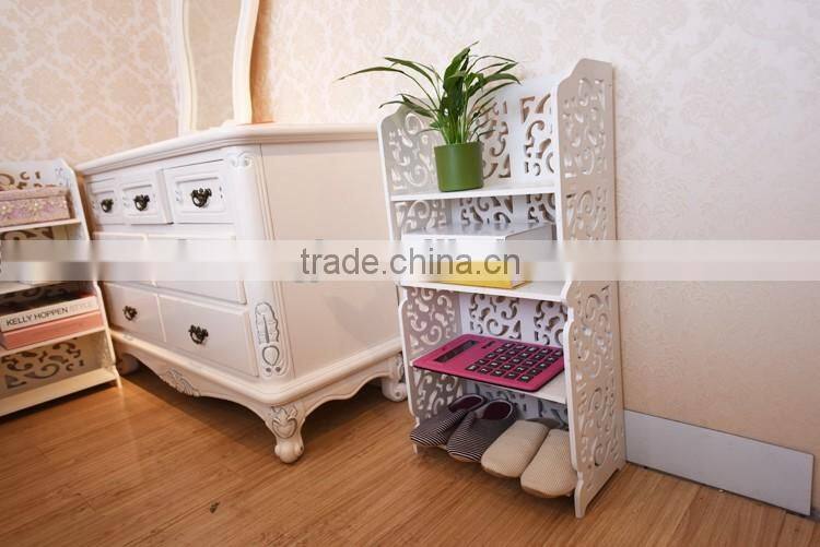 African bedroom furniture pastoral style women shoe rack