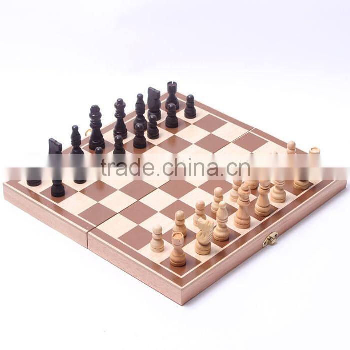 Folding wooden Chess Chessboard Chess Wooden Chess