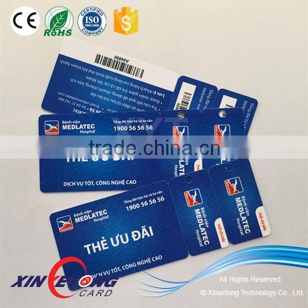 Manufacturer Offset Printing PVC 3in1 Combo Card