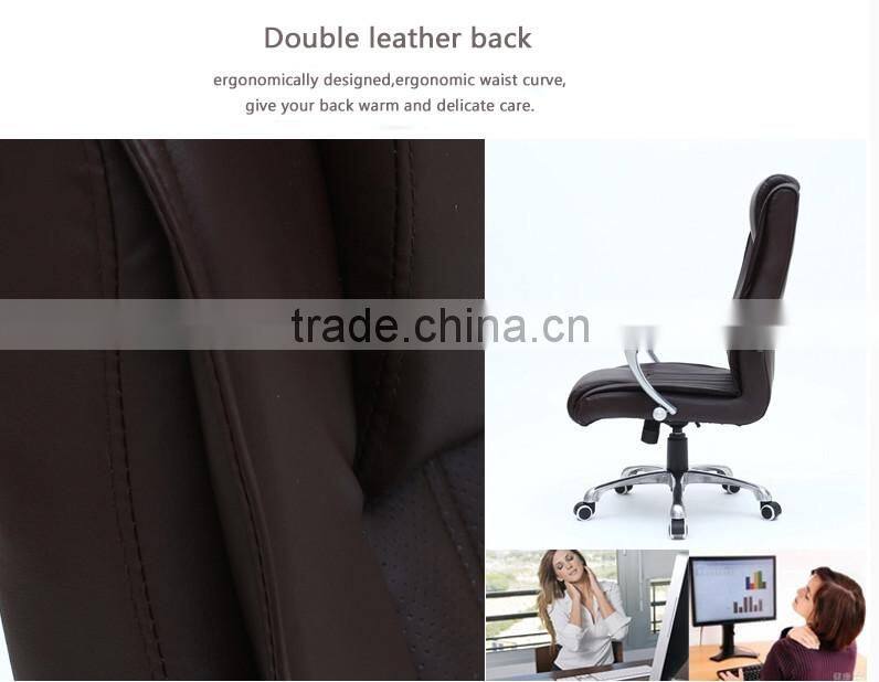 Cheap luxury furniture/black chair/genunie leather office chair