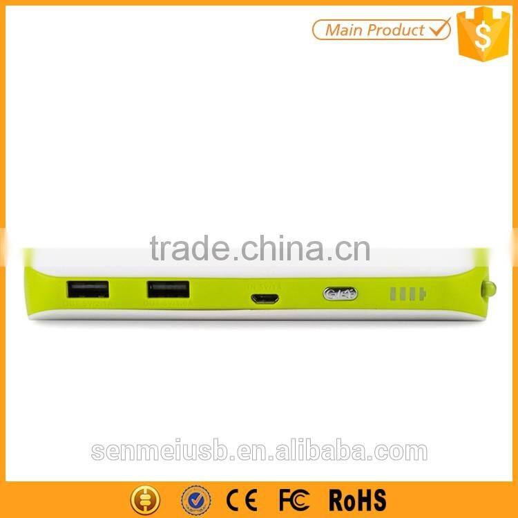 CE Rohs External Battery Manual for Power Bank 8800mAh