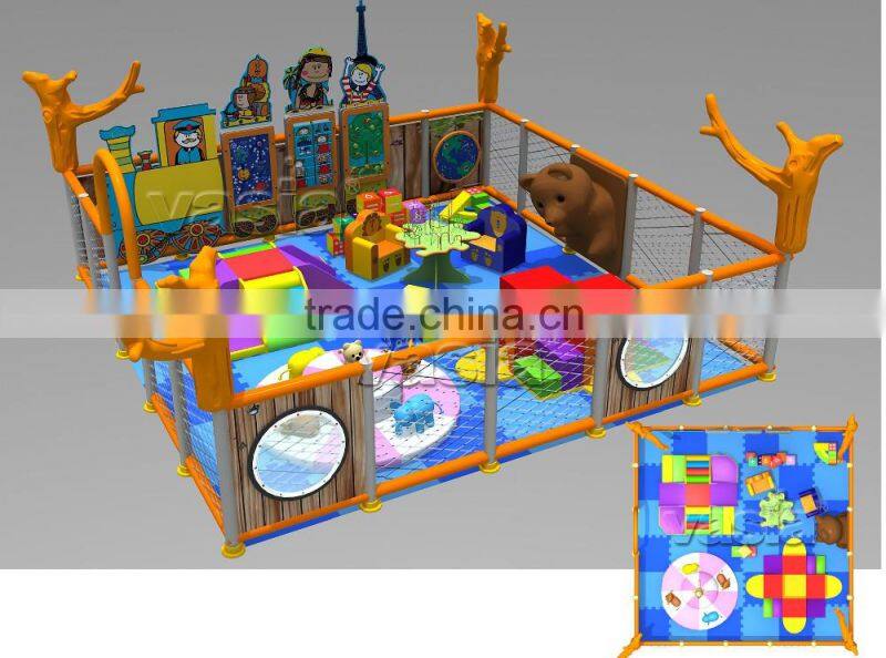 Kids playroom children commercial indoor playground equipment for home