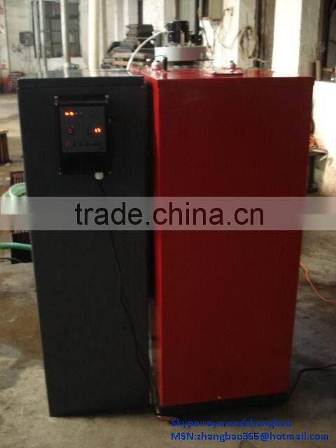 Biomass sawdust pellet boiler