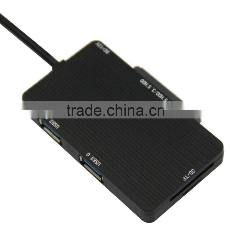 Multiport SATA SD TF USB 3.1 Type C Hub