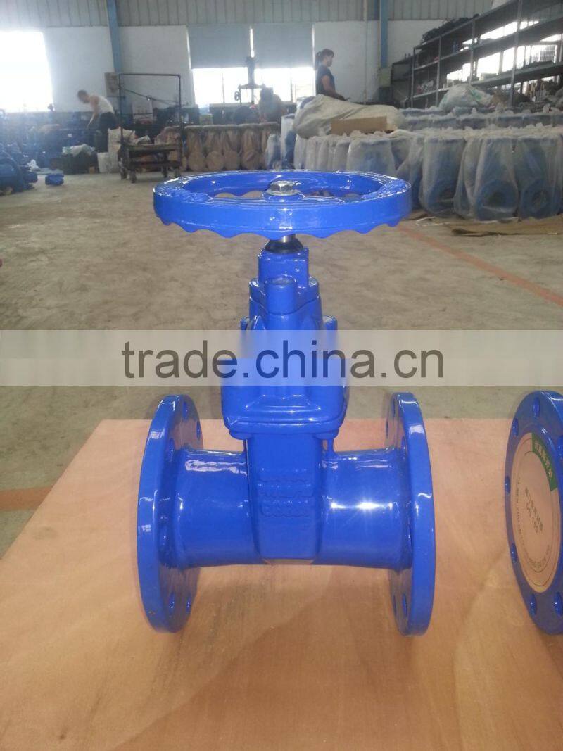 Ductile Iron BS5163 Resilient seated Gate Valve Light Type DN50-DN300,PN10,PN16