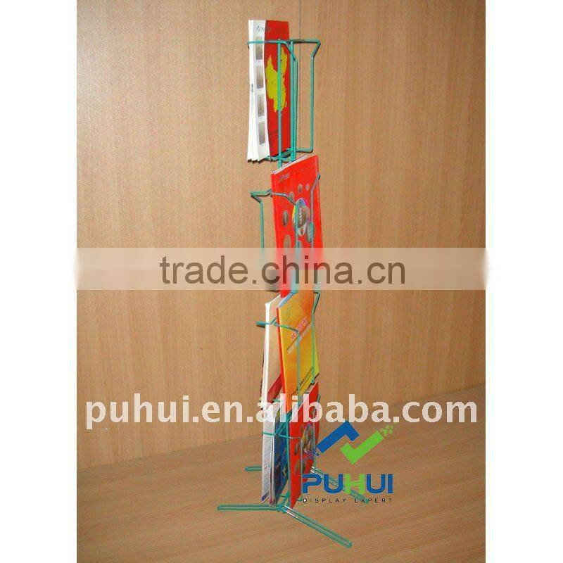light double sided brochure display rack