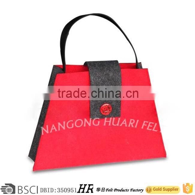 cheap felt handbag