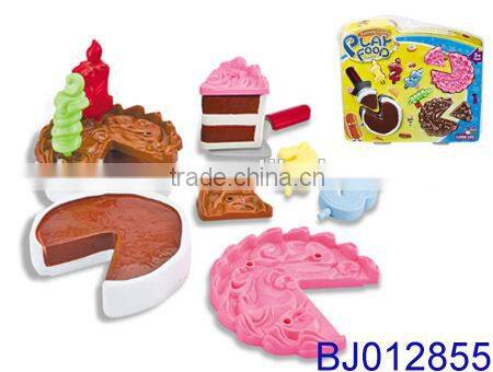 Preshcool food game cutting birthday cake dessert playset