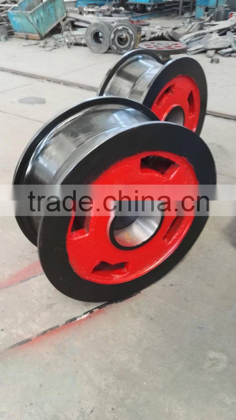 High quality mining winch with roller