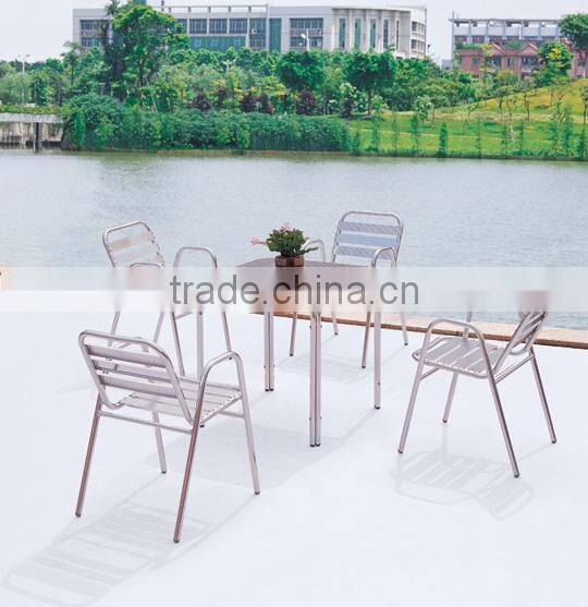 Anodization aluminum garden set