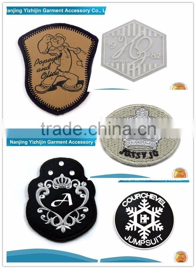 Eco-friendly Fabric Zipper Puller Patches Made in China