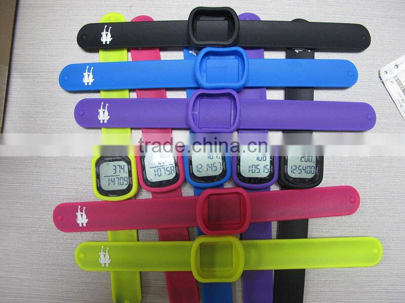 LED Pedometer Bracelet Watch with PC Connect W181