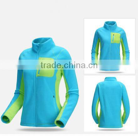 Girl sports polar fleece jacket