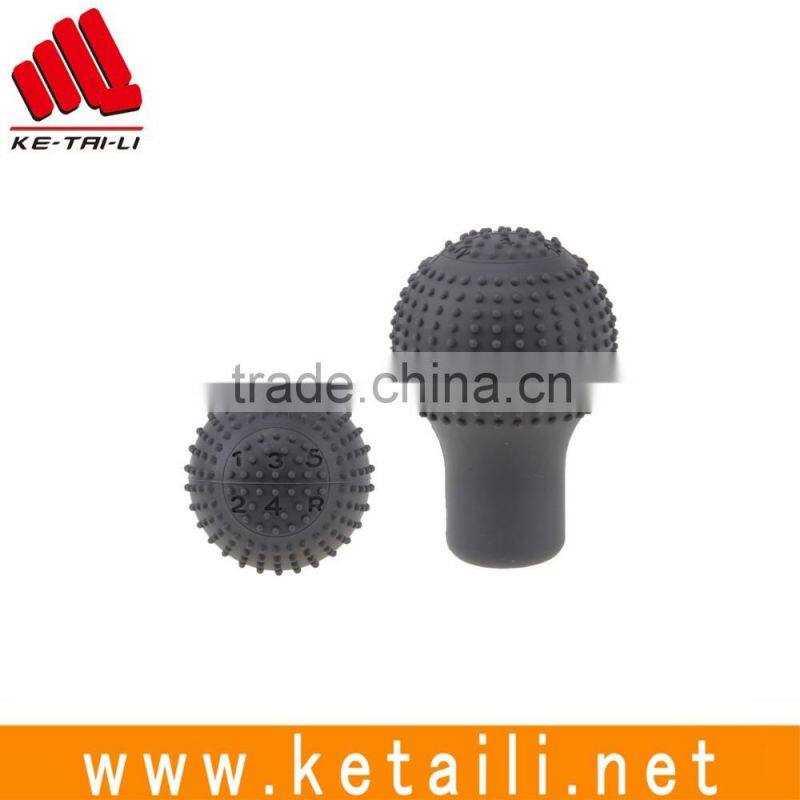 High Quality Colorful Soft Silicone Car Gear Shift Knob Case