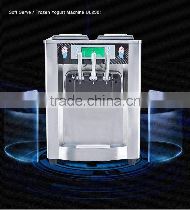 SS Cheap Soft Pre-cooling Ice Cream Machine