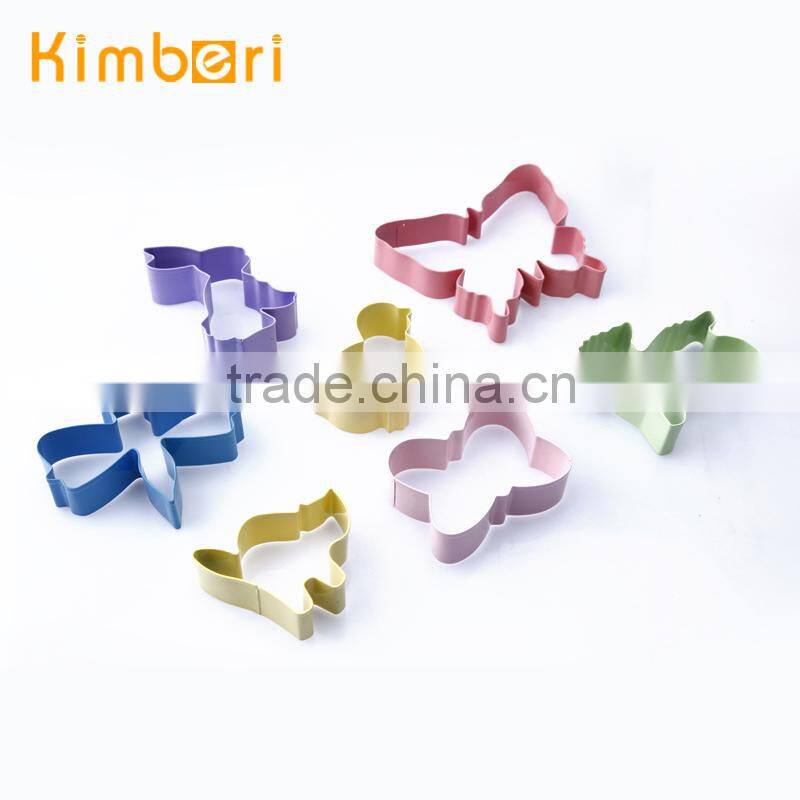 LFGB/FDA Food Grade Popular Ship/Train/Car/Plane Shape Hot Sale Powder Coating Car Cookie Cutters