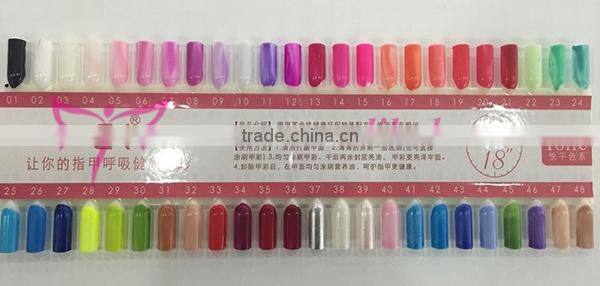 Hot sale 15ml fast dry nail lacquer/nail polish