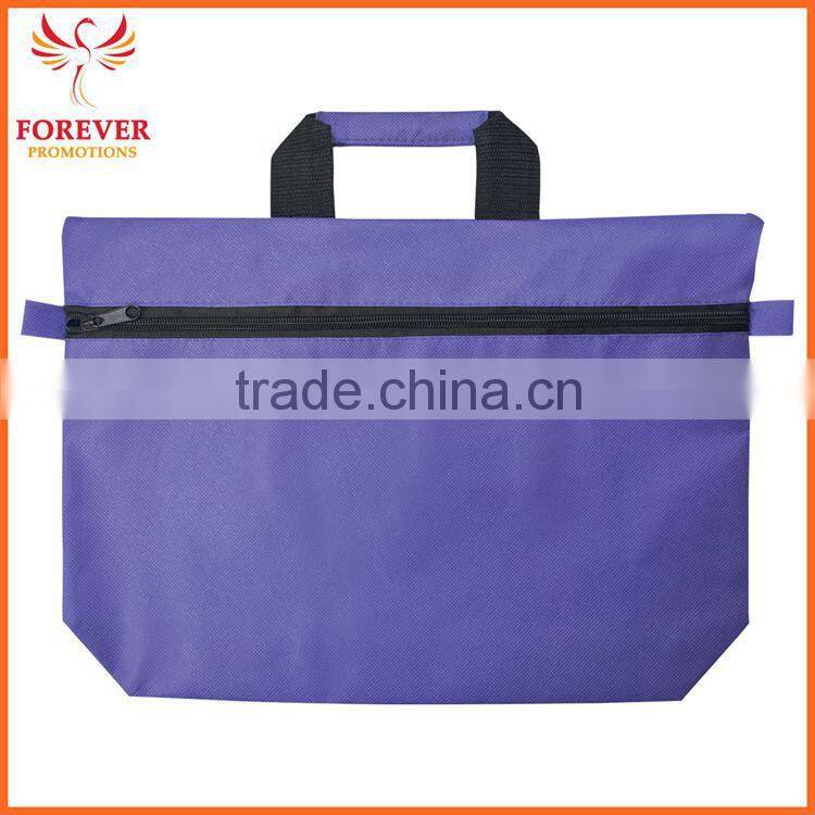 Chinese Supplier 2016 New Design Non-woven Tote Document Bag With Logo