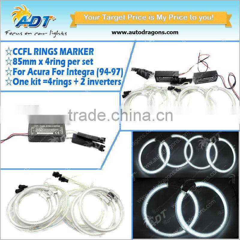 CCFL angel eyes ring 135mm/100mm work for CRV 2005 cars