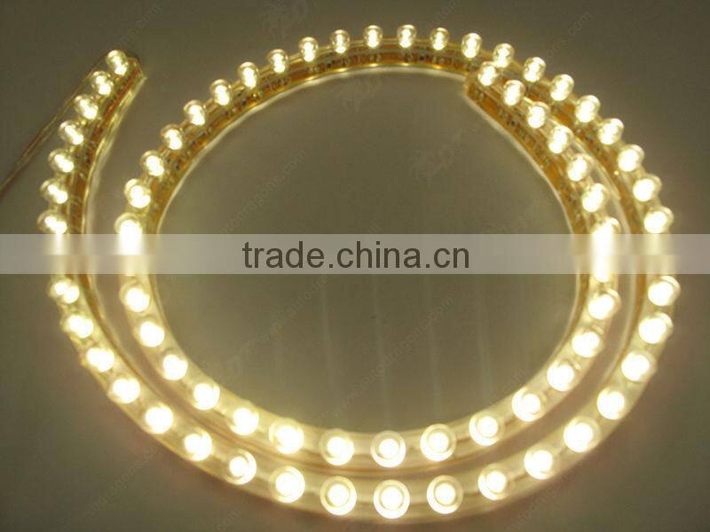 Shenzhen colors led strip, warm white flexible drl led strip car