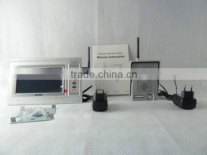 Factory price 7 inch waterproof 2 way wifi intercom system