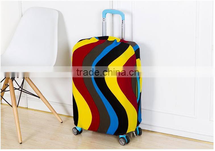 new products high level sublimation printing waterproof elastic luggage cover