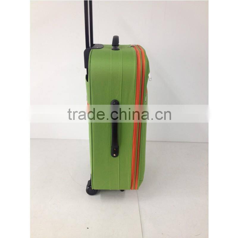 3pcs four wheels soft lugggae sets with spinner lugggae