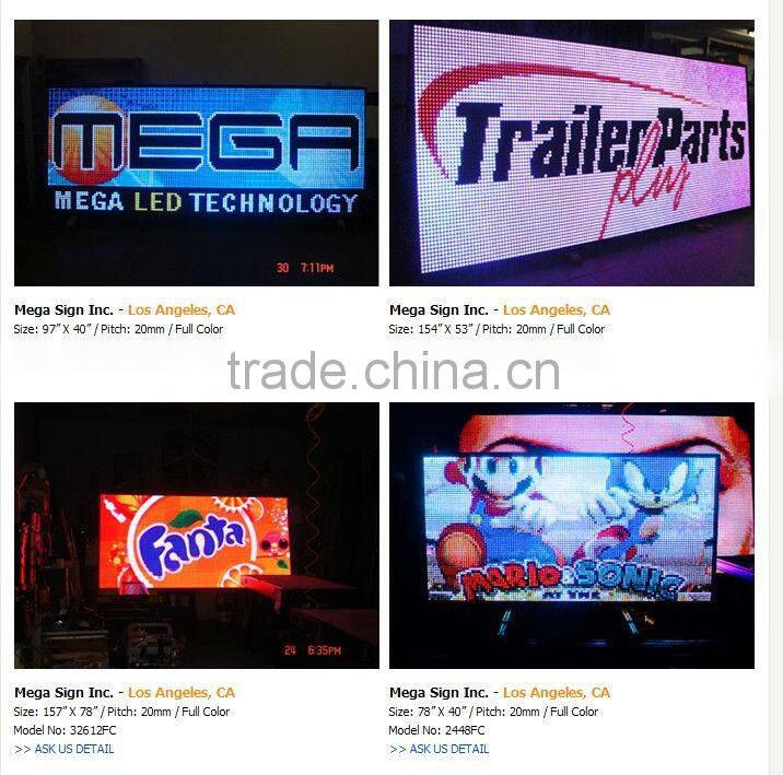 ZQ-V8-TS01 p10 full color outdoor led display control card