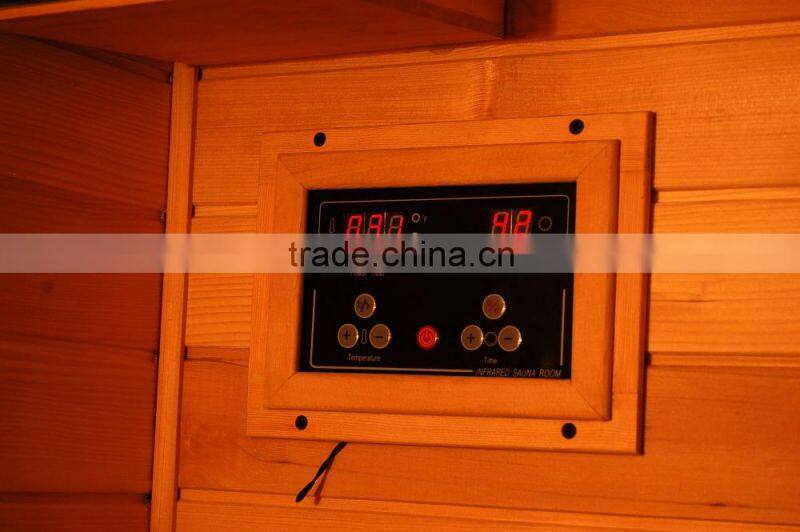 Computer Control Panel Feature and Far Infrared Function sauna room
