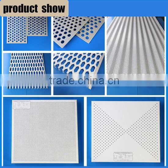 Aluminum Perforated hexagon hole plate panel for decoration