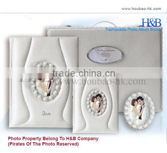 PU Leather Wedding Photo Books Photo Album covers